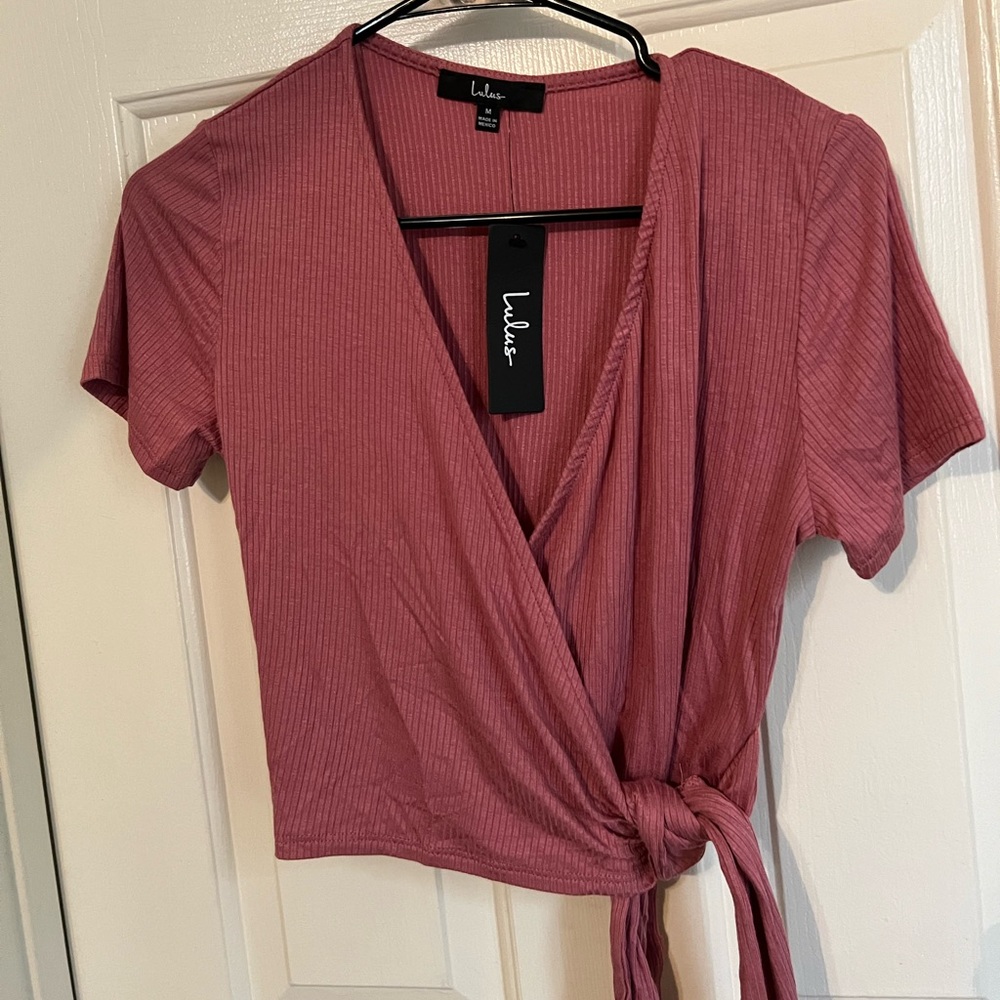 Lulus wrap crop